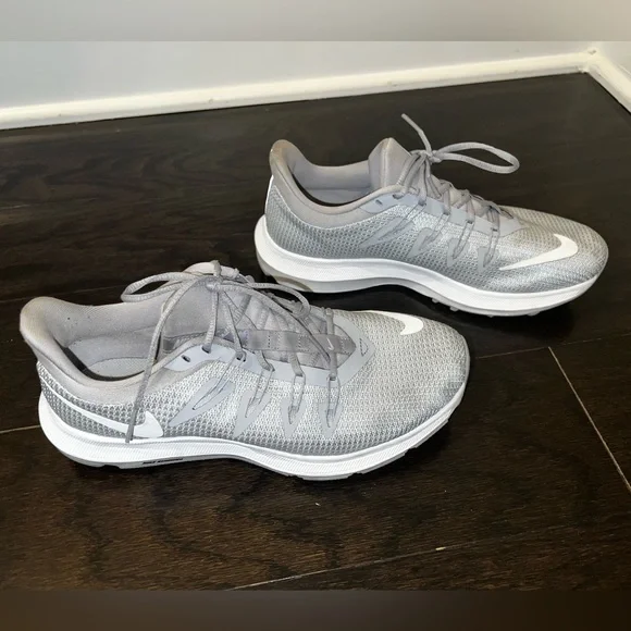 Nike | Shoes | Nike Running Sneakers In Gray With White  display picture 3
